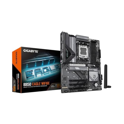 Placa base GIGABYTE B850 Eagle WIFI6E - CPU AMD Ryzen serie 9000, 8+2+2 fases