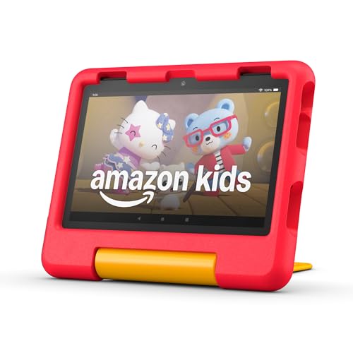 Tableta Amazon Fire HD 8 para niños (modelo más nuevo), de 3 a 7 años. Con brillante pantalla HD de 8".