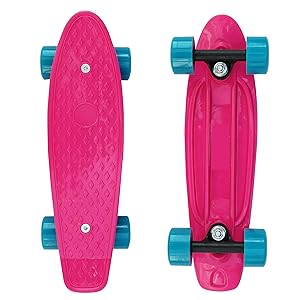 Mini patineta SK8MEMO de 17 ", patineta para niños para principiantes con rodamiento ABEC-7 a