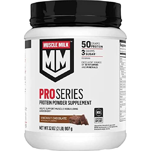 Muscle Mlk Pro Series 50 Knockout Chocolate, 2.4 libras