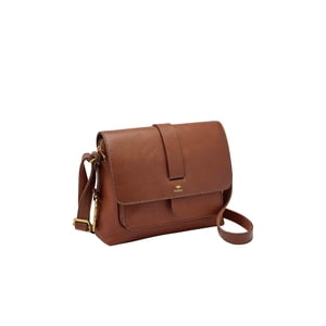 Fossil Kinley Bandolera pequeña Marrón 2 Talla única