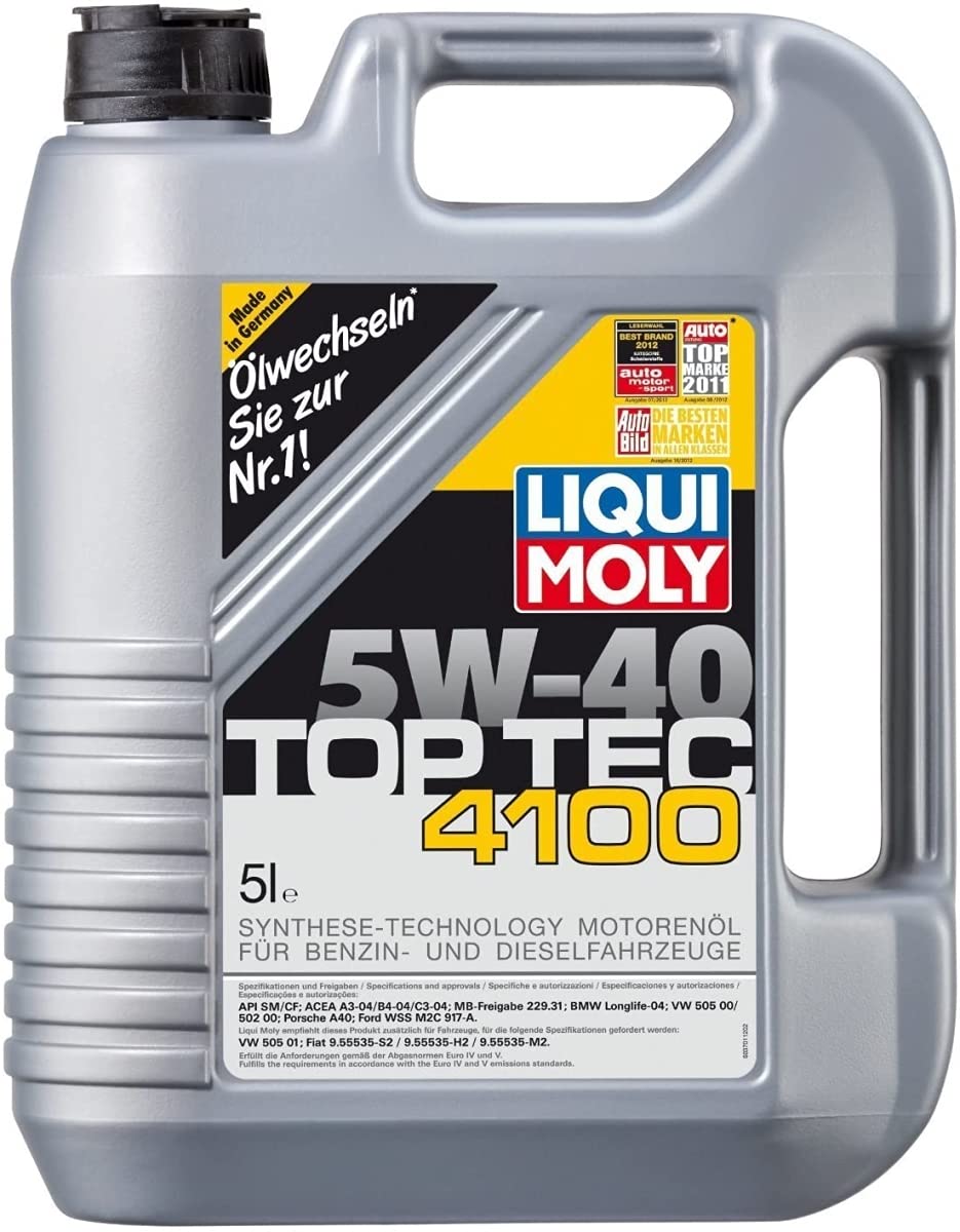 LIQUI-MOLY TOP TECH 4100 5W-40 5 LITROS