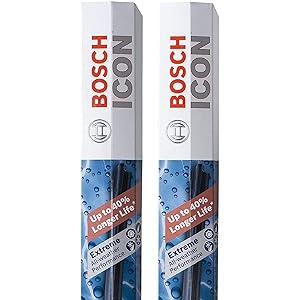 BOSCH 22A20A ICON Beam Limpiaparabrisas - Lado del conductor y del pasajero - Juego de 2 hojas