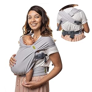 Boba Portabebés híbrido Boba Bliss para recién nacidos y niños pequeños: portabebés y portabebés 2 en 1