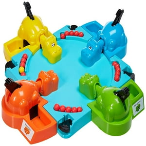 Juego de mesa para niños Hungry Hungry Hippos, juegos preescolares para 2-4 jugadores, fácil de usar