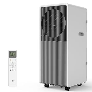 Aires acondicionados portátiles Unidad de CA de 14000 BTU para habitaciones de hasta 700 pies cuadrados, 4 en 1 Stan