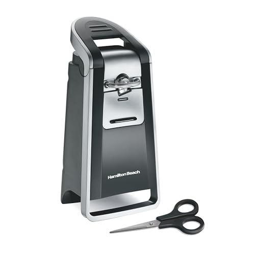 Abrelatas automático eléctrico Hamilton Beach Smooth Edge para cocina con Easy P