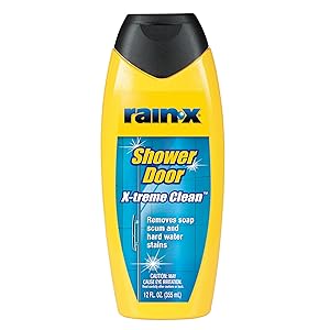 Rain-X 630035 Limpiador para puertas de ducha X-Treme Clean, 12 onzas líquidas. Oz, formulado para limpiar