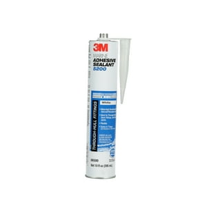 3M 7000000623 Sellador adhesivo marino - 10 oz., blanco