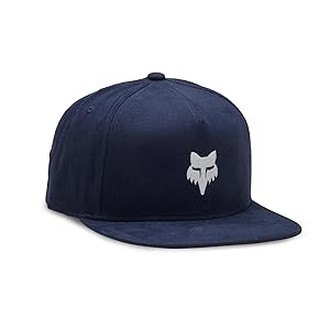 Fox Racing Fox Head Snapback GORRA, Medianoche, Talla única