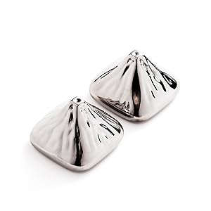 Juego de piedras para whisky Outset de acero inoxidable, 2 enfriadores de montaña