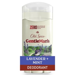 Old Spice, desodorante para caballeros sin aluminio, lavanda y menta, 3 onzas