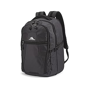 Bolsa de viaje High Sierra, negro mercurio, mochila