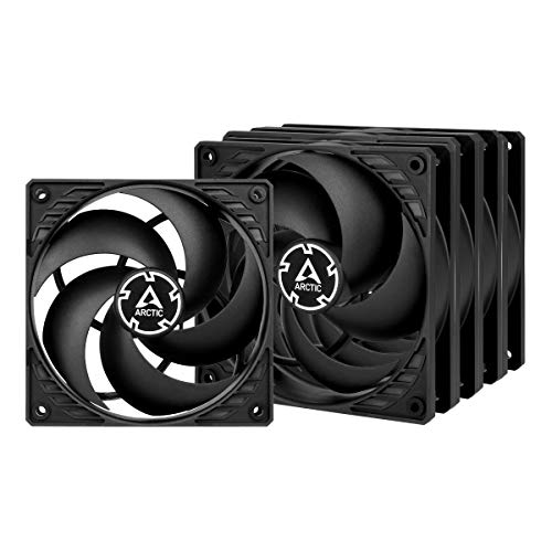 ARCTIC P12 PWM PST (paquete de 5) - Ventilador de caja de 120 mm, tecnología PWM Sharing (PST), pre