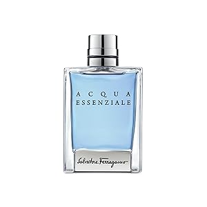 Salvatore Ferragamo Acqua Essenziale Eau de Toilette Spray para hombres, 3.4 onzas