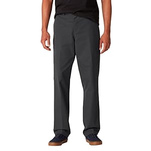 Dickies Pantalones de skate ajustados para hombre - Pantalones de skate elásticos de alto rendimiento con