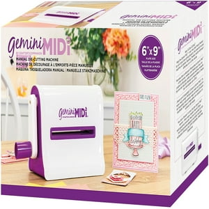 Crafter's Companion Gemini Midi Máquina troqueladora manual, color morado
