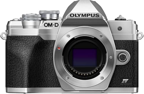 Cámara Olympus OM-D E-M10 Mark IV Micro-Four-Thirds-System, sensor de 20 MP, 5 canales