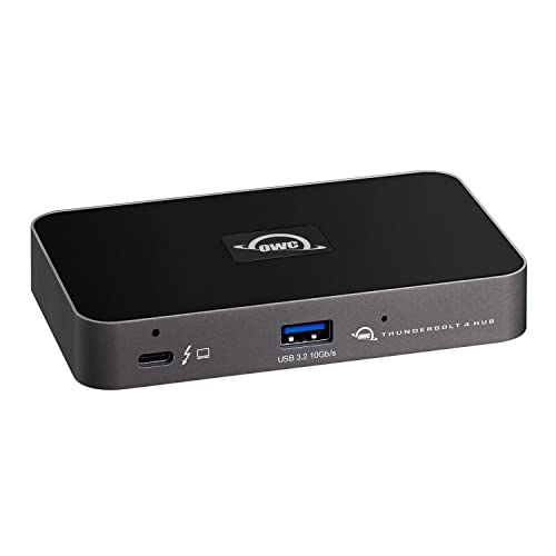 OWC Thunderbolt HUB con 4 X Thunderbolt 4 y 1 X USB-A