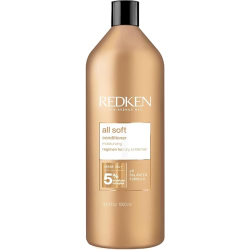 Redken All Soft Conditioner | Moisturizes and Deeply Hydrates| Softens, Smooths,