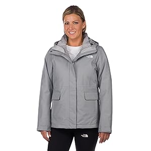 Chaqueta The North Face Monarch Triclimate para mujer Meld Grey Heather Sz L