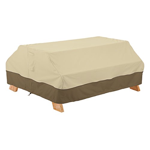Classic Accessories Veranda - Funda para mesa de picnic resistente al agua, 70 pulgadas, para exteriores