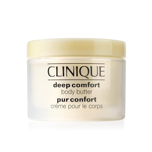 Manteca corporal Clinique Deep Comfort con ácido hialurónico, manteca de karité + glicerina |