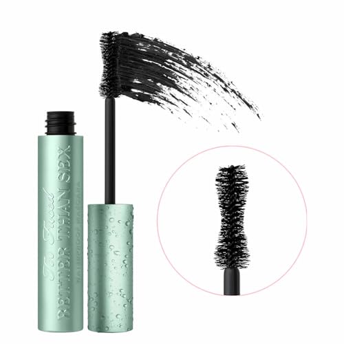 Máscara impermeable Too Faced Better Than Sex | Volumen + Longitud con Reloj de Arena Br