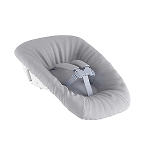 Tripp Trapp Juego para recién nacidos, gris: convierta la silla Tripp Trapp en un asiento para bebés