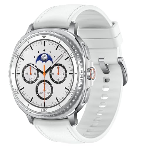 Samsung Galaxy Watch 8 Classic (2025) Reloj inteligente LTE de 46 mm, diseño de cojín, rotación