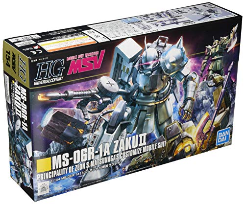 Bandai Hobby - Variación del traje móvil - 1/144 HGUC - MS-06R-1A Shin Matsunaga Zak