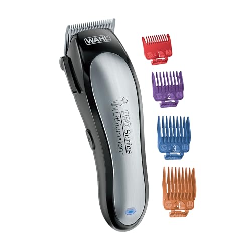 Cortapelos para animales inalámbricos Wahl USA Lithium Ion Pro Series - Recargable, Heavy-D