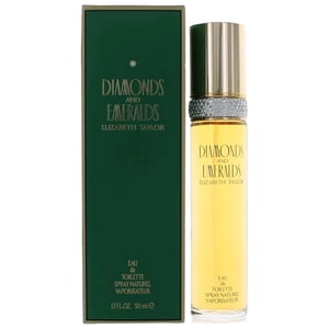 Elizabeth Taylor Diamonds & Emeralds Eau de Toilette para mujer, 1,7 onzas, transparente