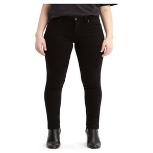 Levi's(R) Mujeres 711 Flaco Suave Negro 26 28