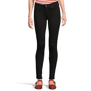 Levi's Mujer 711 Flaco Suave Negro 25 30