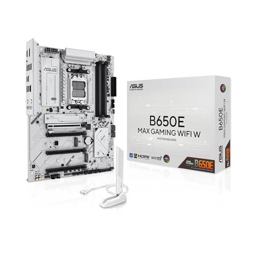 ASUS B650E MAX Gaming WiFi W Placa Base Zócalo AMD AM5 (Ryzen 9000, Memoria DDR5