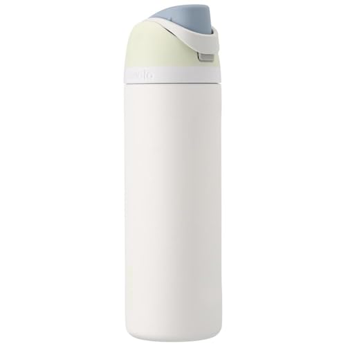 Owala FreeSip Botella de agua aislada de acero inoxidable con pajita para deportes y T