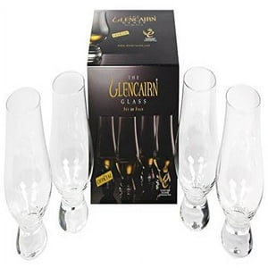 GLENCAIRN Vaso de whisky, juego de 4 en caja de regalo de 4 unidades