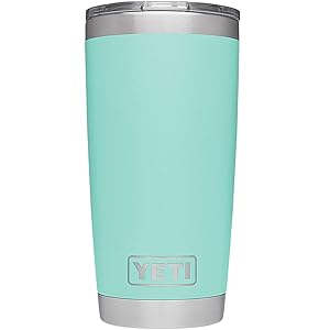 Vaso YETI Rambler de 20 oz, acero inoxidable, aislado al vacío con tapa MagSlider