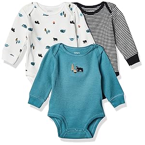 Carter's Body para bebé niña, paquete múltiple, 126g252, 3M