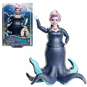 Mattel Disney La Sirenita Ursula Muñeca de moda y accesorio inspirado en