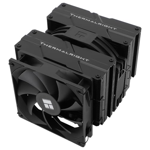 Enfriador de aire para CPU Thermalright Peerless Assassin 140 negro, 6 tubos de calor, PWM dual