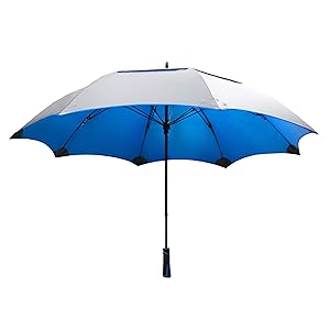 SunTek | Paraguas Solaire de 62" | Paraguas impermeables y resistentes al viento con Dou ventilado