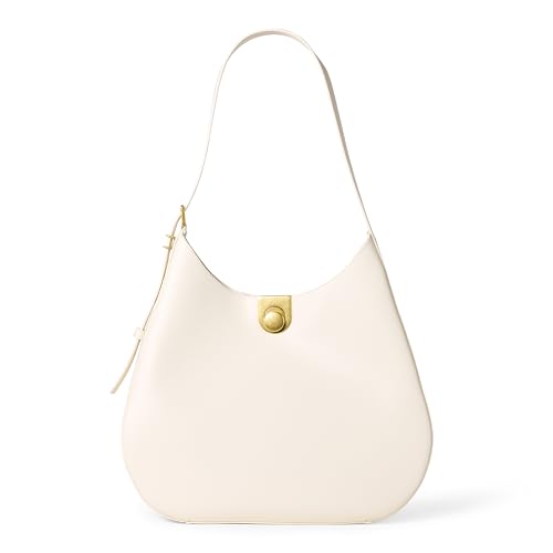 Amazon Essentials - Bolso de hombro para mujer, color blanco roto, talla única