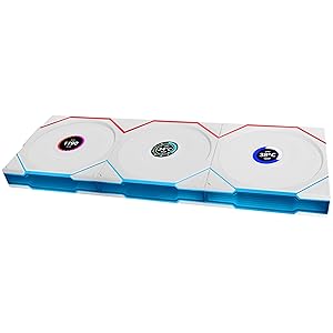 Lian Li UNI FAN TL Ventilador inalámbrico para PC LCD de 120 mm RGB - Paquete de 3 hojas inversas para juegos P
