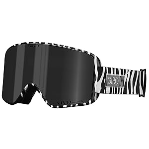 Gafas de esquí Giro Method - Gafas de snowboard para hombres, mujeres y jóvenes - Negro y blanco
