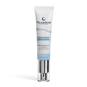 Crema para el cuello Plexaderm Dual Action Repair 1% Retinol. Crema Anti Envejecimiento con Retino