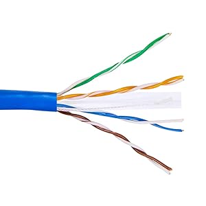 El cable rápido de Ethernet Cat5E de la línea base de STEREN aisló el alambre de cobre libre de oxígeno desnudo