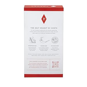 Sal Kosher Diamond Crystal - Sabor completo, sin aditivos - Pura y natural desde