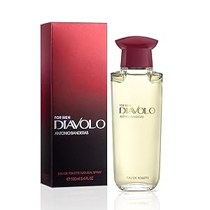 Antonio Banderas Perfumes - Diavolo - Eau de Toilette Spray para Hombre, Cuero Amaderado
